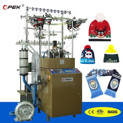 Single Knitting Method High Speed Circular Weft Hat Knitting Machine for Garment Shop