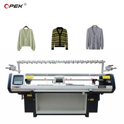 52 Inch Double System Knitting Width Cotton Knitwear Machine with 1280 KG Capacity