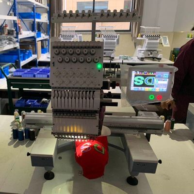 400*450 Embroidery Area 12/15 Needles Mini Family Opek Computerized Embroidery Machine