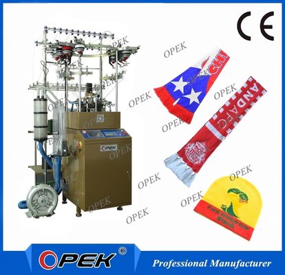 Fully Computerized Control Football Scarf Knitting Machine with Fully Auto Alarm