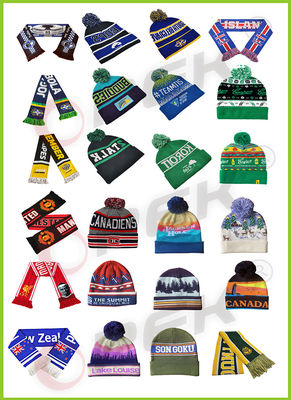 Fully Computerized Control Football Scarf Knitting Machine with Fully Auto Alarm