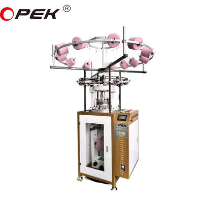 2024 Pattern Weaving Works for Automatic Circular Rib Hats Knitting Machine Materials