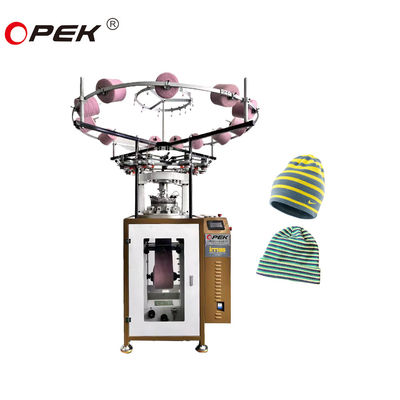 1X1 2X1 2X2 Rib Beanie Knitting Machine for Fish Scale Waffle Stitch and Winter Hats