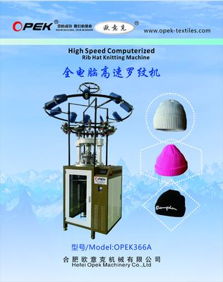 Double Knitting Method Fish Scale and Waffle Stitch Weaving Rib Hats Knitting Machine