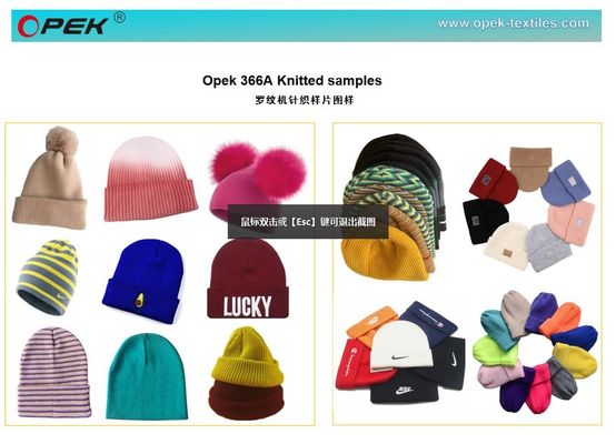 Double Knitting Method Fish Scale and Waffle Stitch Weaving Rib Hats Knitting Machine