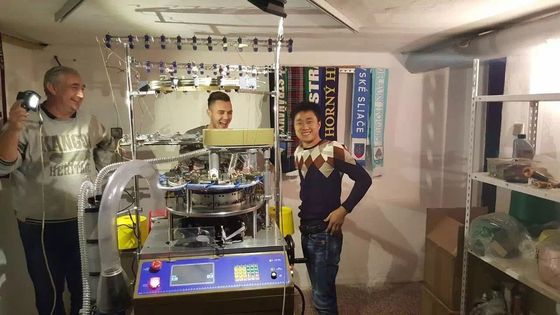 Touch Screen OPEK Circular Jacquard Scarf and Hat Knitting Machine 9INCH Cylinder Diameter