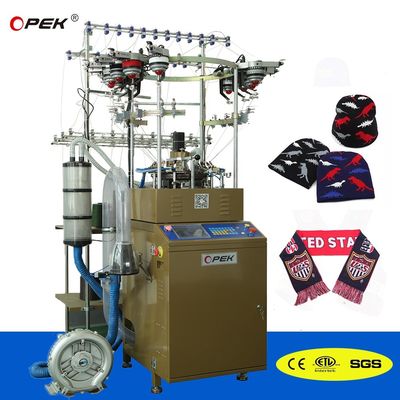 Newest Opek Knitting Machine for Woolen Soccer and Small Diameter Acrylic Hats Perfect