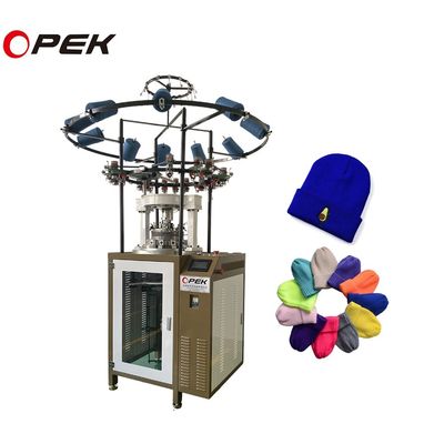 Advanced Hot Tuck and Rib Hats Knitting Machine for Circular Design 70-300 Needles