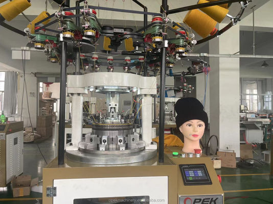 Rib and Tuck Hats Knitting Machine for Your Production Needs 770*1350*2300mm