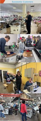 Home Knitted Cap Hat Overlock Sewing Machine with and 300-400pcs/hour Capacity