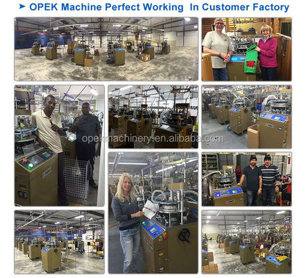 1000 W OPEK Cap Machine For Knit Hats/Scarf 325 KG Load Capacity