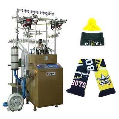 800pcs/day Production OPEK Automatic Jacquard Scarf Making Machine for Garment Shops