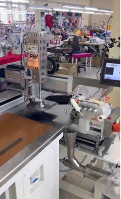 High Effective Opek-300HS Auto Knitted Hat Overlock Sewing Machine for Sewing Products