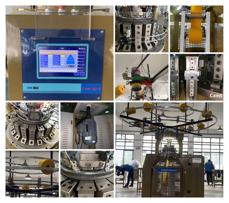 Warp Knitting Mayer Circular Knitting Machine with Professional and AUTO Lubrication