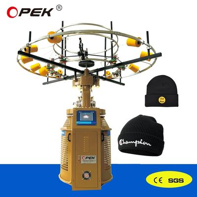 9inch Knitting Width Opek Tuck and Ribbed Hat Knit Machine with Seamless Technology