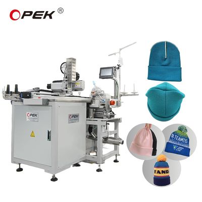 Computerized Opek 300HS Hat Sewing Machine Max. Sewing Thickness 5mm Professional