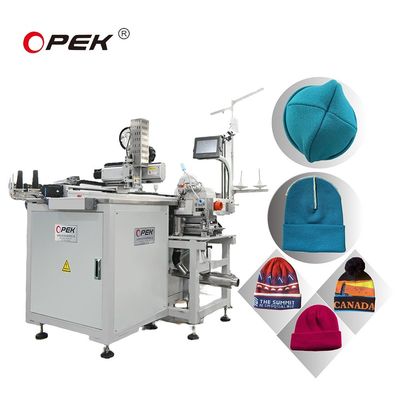 OPEK-300HS Automatic Hats Sewing Machine Computerized Operation Flat-Bed Configuration
