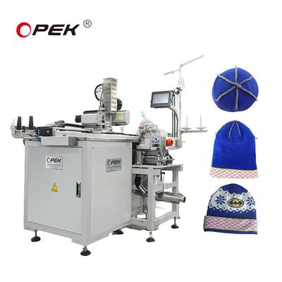 OPEK-300HS Automatic Hats Sewing Machine Computerized Operation Flat-Bed Configuration