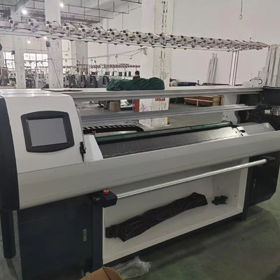 Speed 3.5G Double System Jacquard Sweater Knitting Machine in 2500*850*1600mm Size