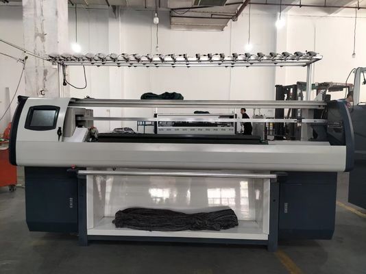 Speed 3.5G Double System Jacquard Sweater Knitting Machine in 2500*850*1600mm Size