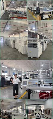 16GG Fully Jacquard Flat Knitting Machine Double System 52inch for High Production
