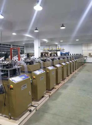 Smooth Operation Yellow High Speed Jacquard Hat Weaving Machine with Auto Lubrication