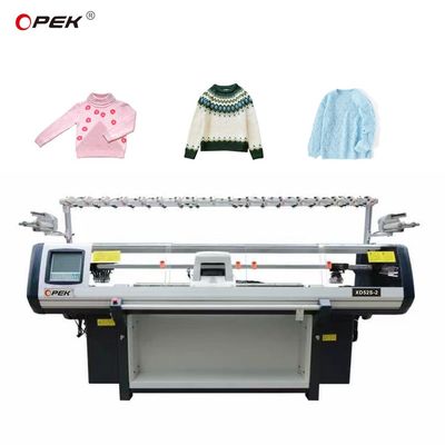 Fully Jacquard Flat Knitting Machine Double System Computerized Sales for End Sweaters