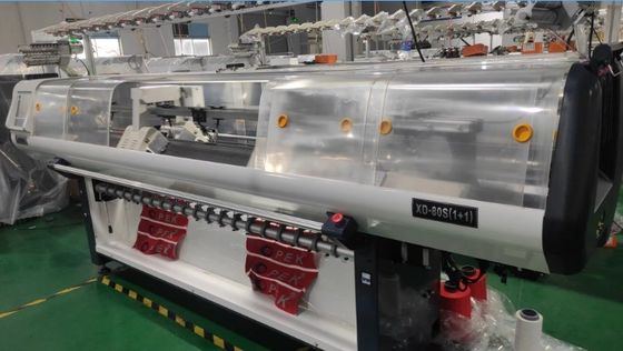 12g 14g 16g Computerized Flat Collar Knitting Machine for SWEATER Knitting Style flat