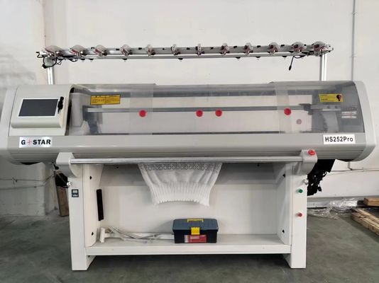 12G 14G 16G Double System Jacquard Collar Sweater Knitting Machine for 650 KG Load