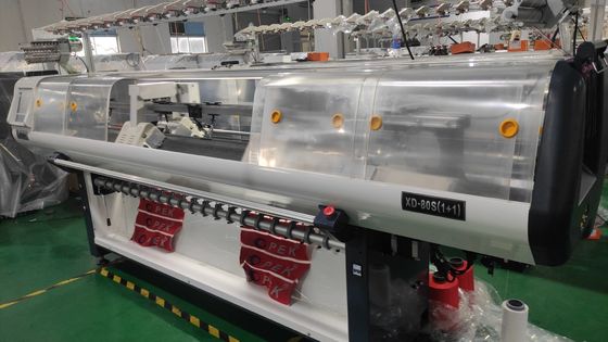 1.6m/S Computerized Flat Knitting Polo T-shirt Collar Making Machine for Garment Shops