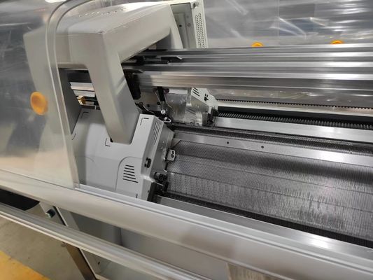 Automatic Double Knitting Method Flat Sweater Knitting Machine For Hat Production