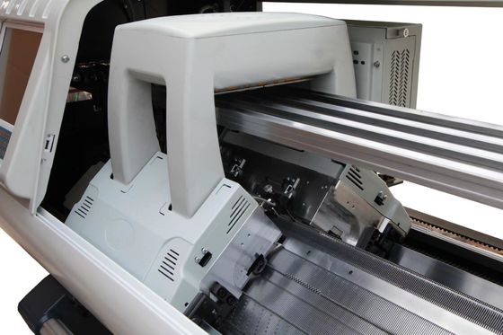 Automatic Double Knitting Method Flat Sweater Knitting Machine For Hat Production