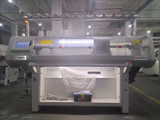 52 Inch Double System Flat Sweater Collar Knitting Machine with 3 GG Gauge Technology