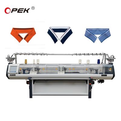 Durable Single System Warp Knitting Style Computerized Jacquard Flat Knitting Machine