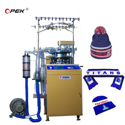 2 System Computerized Jacquard Sweater Hat Scarf Knitting Machine for Garment Shops