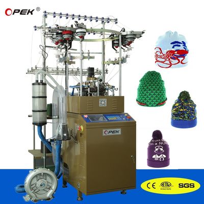 Hat Machine Socks Lot Winter Hat Making Machine de Tissage with Fully Auto Alarm