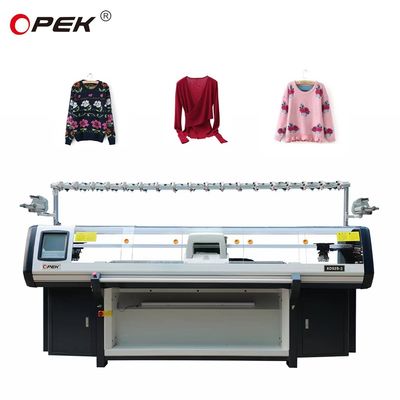 9gg Gauge Three System Fully Computerized Jacquard Sweater Flat Knitting Machine