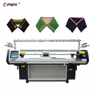 Double System Computerized Flat Knitting Machine for 72 inch Knitting Width Garments