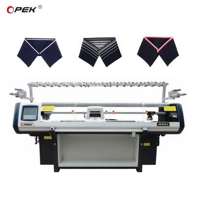 1 1 Carriage Flat Knitting Machine for Polo T-Shirt Collar Manufacturing Efficiency