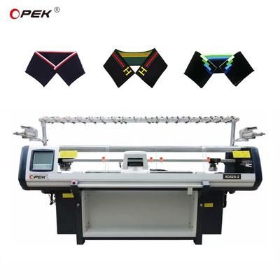 52 Inch OPEK 12 Gauge Computerized Flat Knitting Machine with 1 1 Carriage System