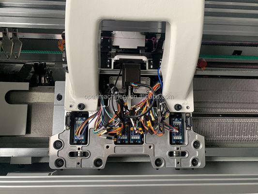 52 Inch OPEK 12 Gauge Computerized Flat Knitting Machine with 1 1 Carriage System