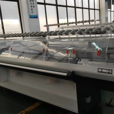 OPEK Double Carriage Four System Flat Sweater Knitting Machines Advertising Company