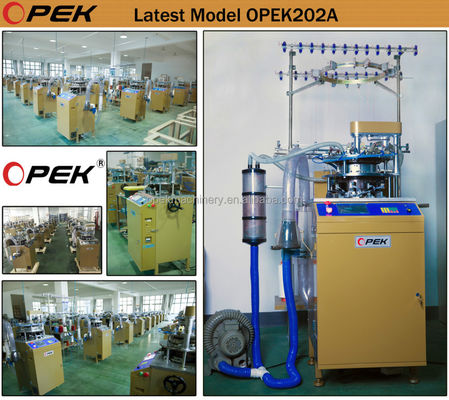 Yellow Wool Cap Knitting Machine with Fully Computerized Control System