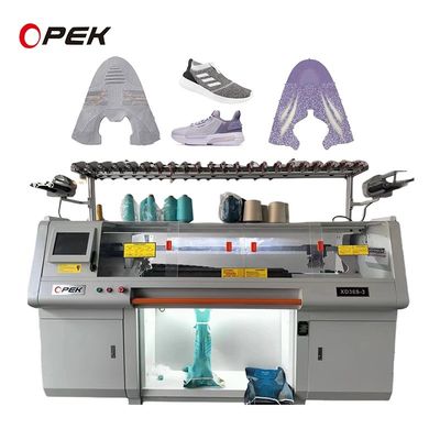 1.2m/sec Speed OPEK Automatic Knit Running Shoes Upper Knitting Machine for Flyknit
