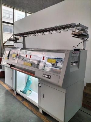3 System 14gg Shoes Upper Knitting Machine With 36inch 2350*950*1700mm with Materials