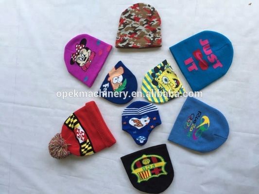 Fully Computerized Control Knitted Beanie Hat Making Equipment for Servo Motor Control