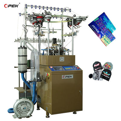 Highly Cap/Scarf Knitting Machine with 160N-360N Needles and Double System Leading
