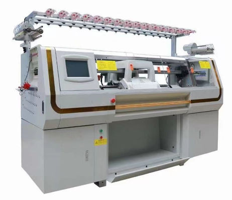 Fully Computerized 3D Flyknit Shoe Upper Knitting Machine 800 KG Production Capacity