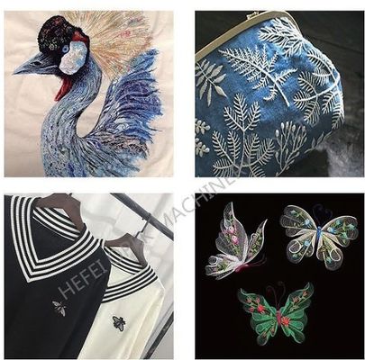 High Speed Multifunctional Chain Stitch Flat Tubular Embroidery Machine for Oversea Market