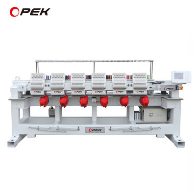 Opek 12/15 needles cap embroidery machine and high speed with embroidery area 450*400mm